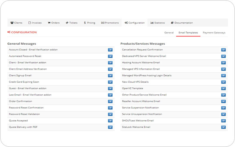Walk Through Of Our Reseller Panel - Email Templates