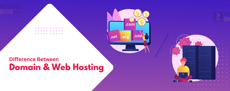 Difference Between Domain And Web Hosting 