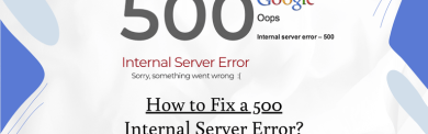 How to Fix a 500 Internal Server Error?