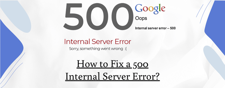 500 Internal Server Error
